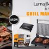 • 9030 Luma Bella 850 Watt ساندوتش مايكر - Image 3